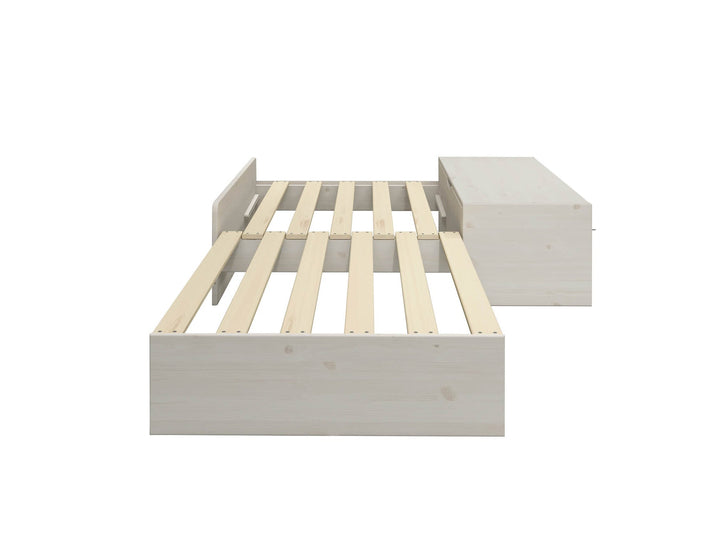The Decorators: Canapea/pat pentru copii, Classic, lemn de pin, 192x77x32 cm