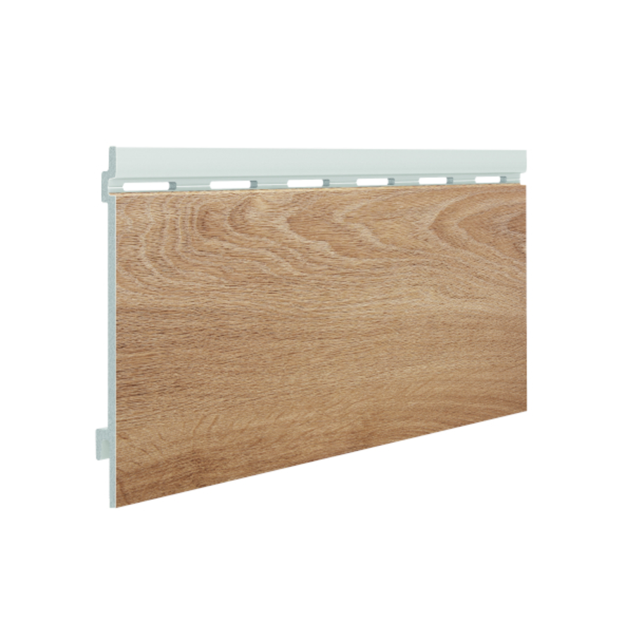 The Decorators: Placare pentru exterior Kerrafront VOX Wood Effect Stejar Malt FS 201 (1cutie/2.16 mp sau 1.062 mp CONNEX)