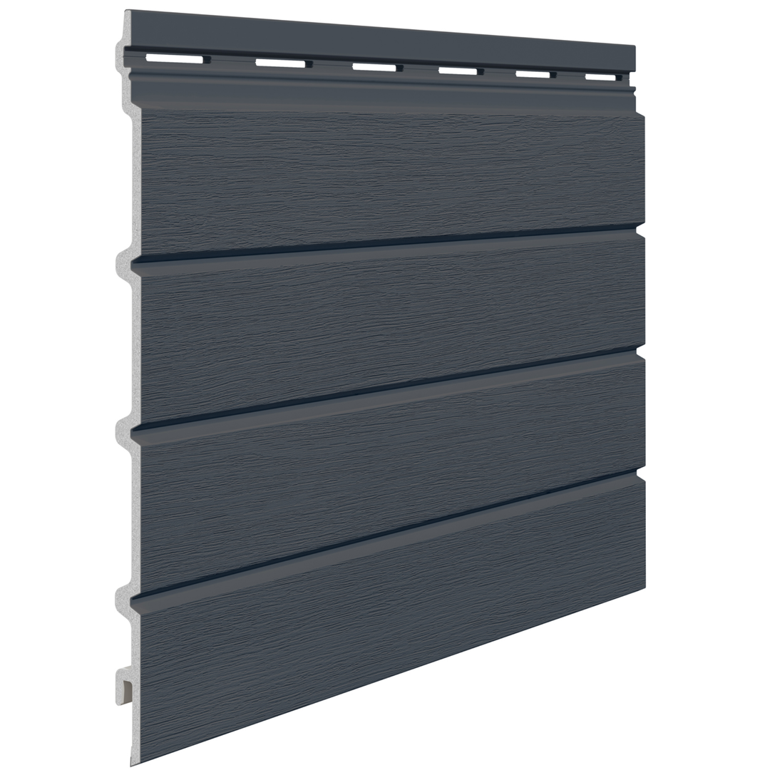 The Decorators: Placare pentru exterior Kerrafront VOX Modern Wood Gri antracit FS 304