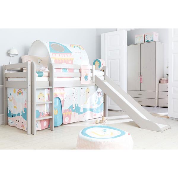 The Decorators: Lenjerie de pat pentru copii, Little Princess, bumbac, multicolor, 140x200 cm