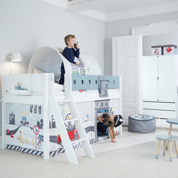 The Decorators: Lenjerie de pat pentru copii, Little Heroes, bumbac, 140x200 cm