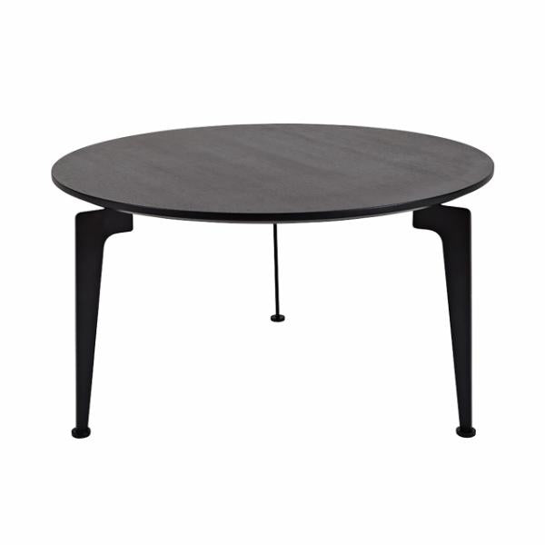 The Decorators: Masuta de cafea Laser Ø70 stejar negru