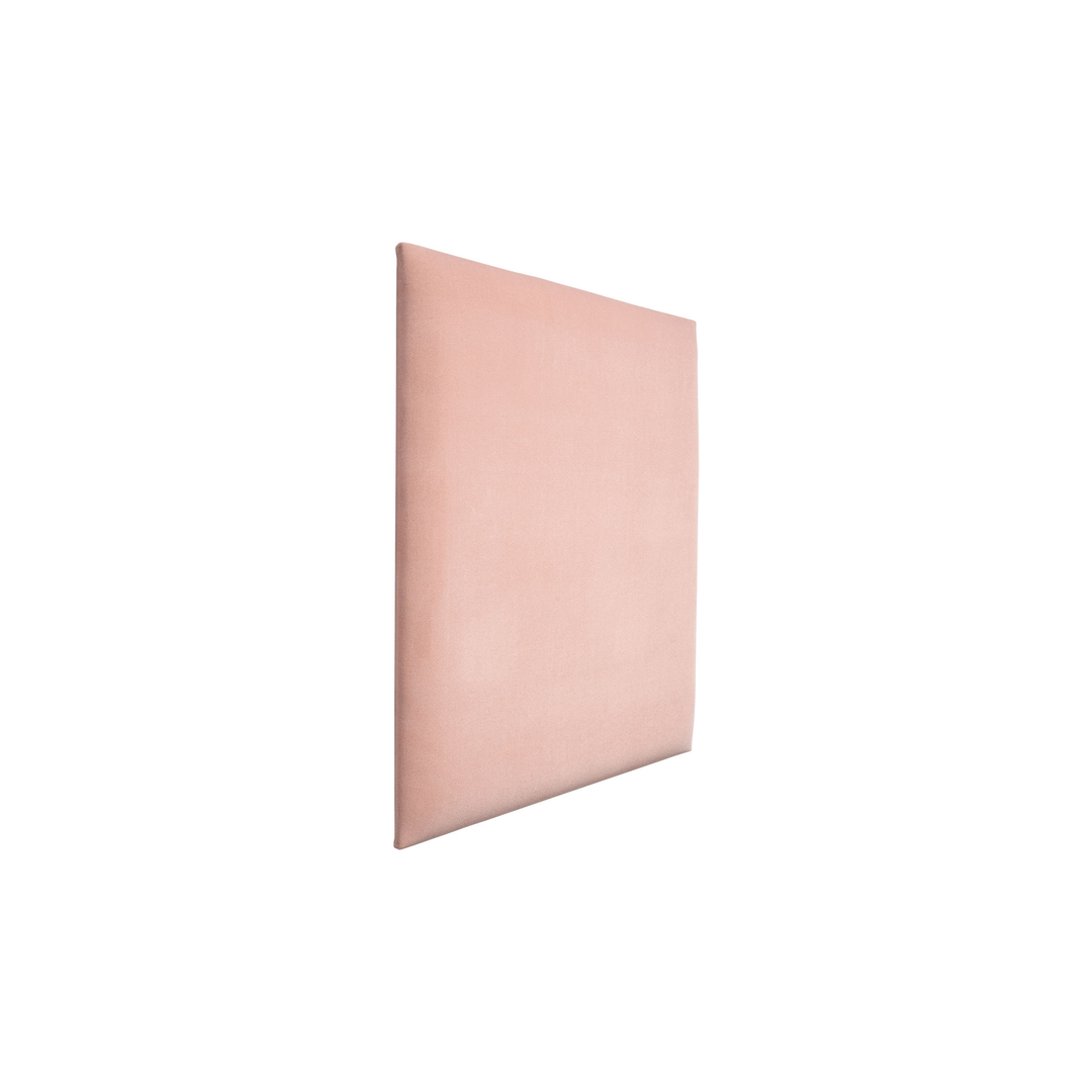 The Decorators: Panou tapitat Regular 3 Vox Soform Catifea roz 60/60 cm