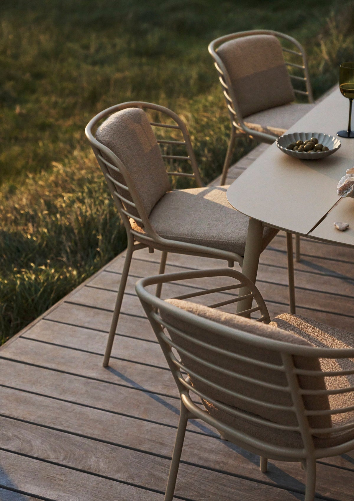 Perne de exterior BoConcept Cancun boucle — detaliu
