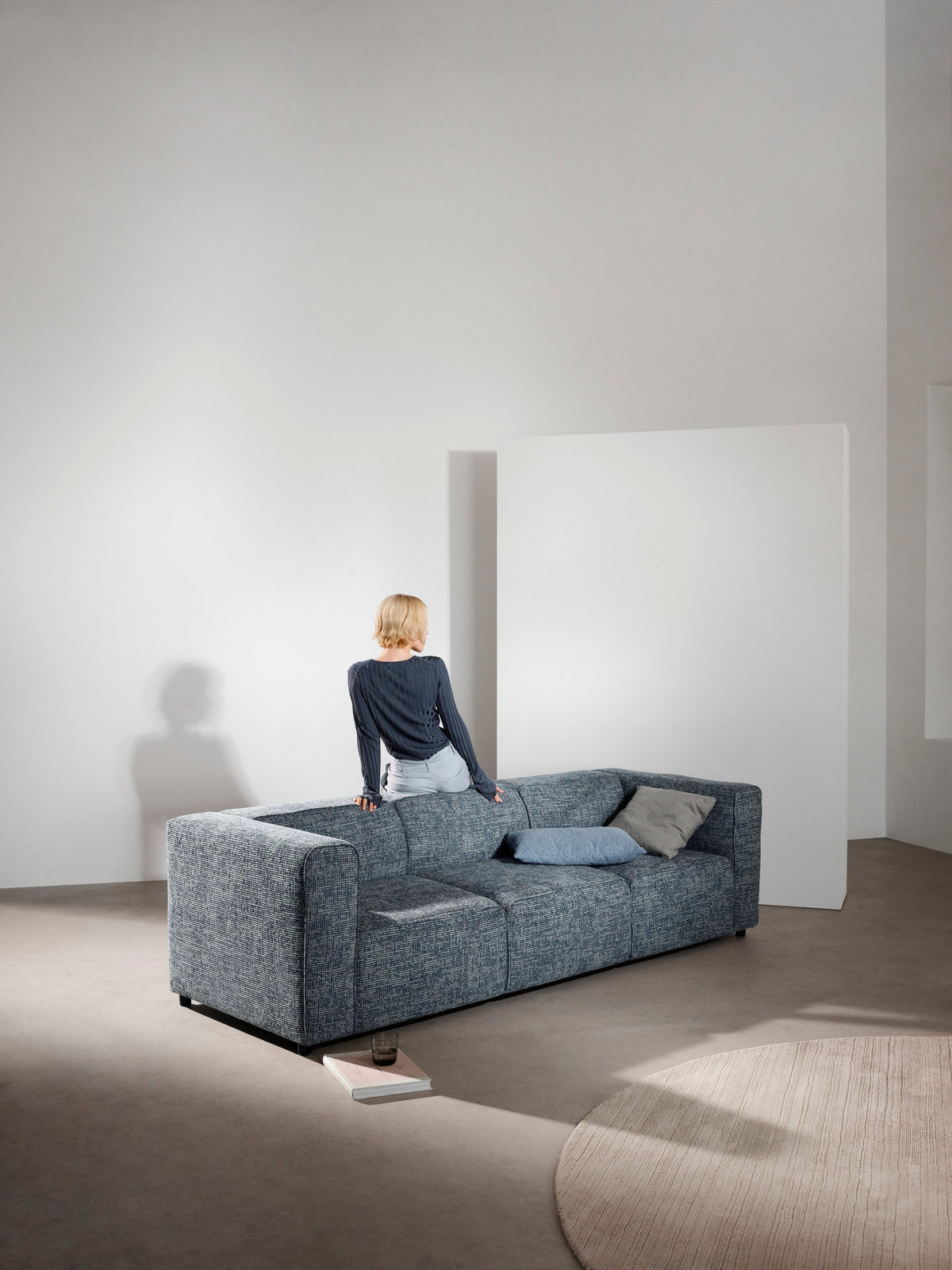 Fotoliu BoConcept Carmo, verde Skagen — detaliu