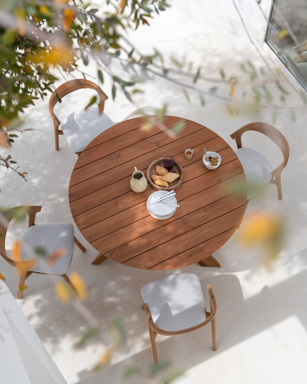 Pernă Bok outdoor Ethnicraft — scaun dining - 21096