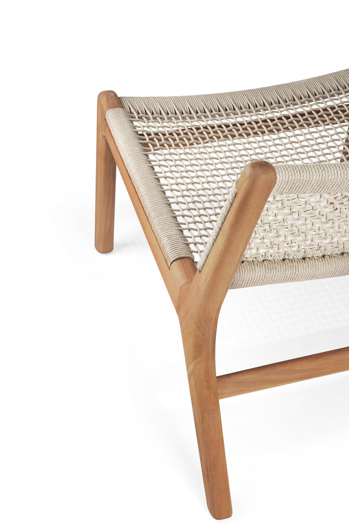 Fotoliu exterior Ethnicraft Jack Woven