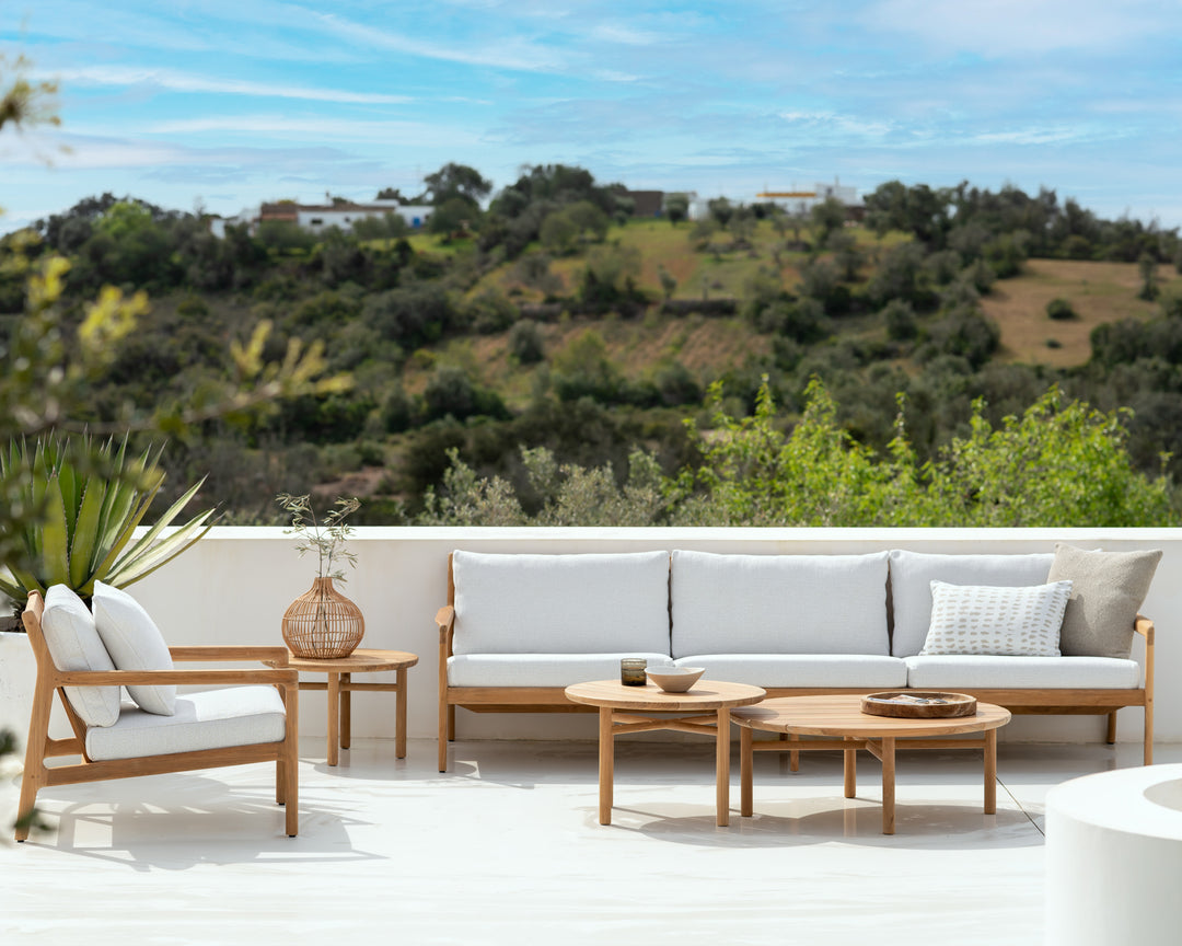 Pernă Nomad outdoor Ethnicraft 50×50 — Oat