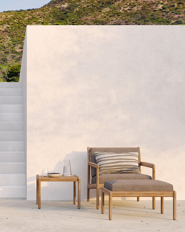Pernă Nomad Stripes — White Stripes