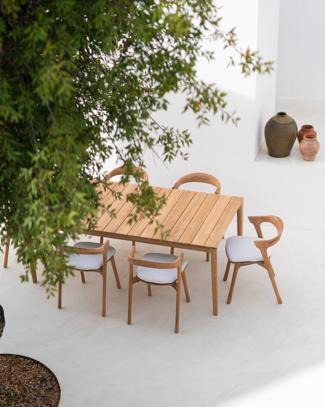 Pernă Bok outdoor Ethnicraft — scaun dining - 21096