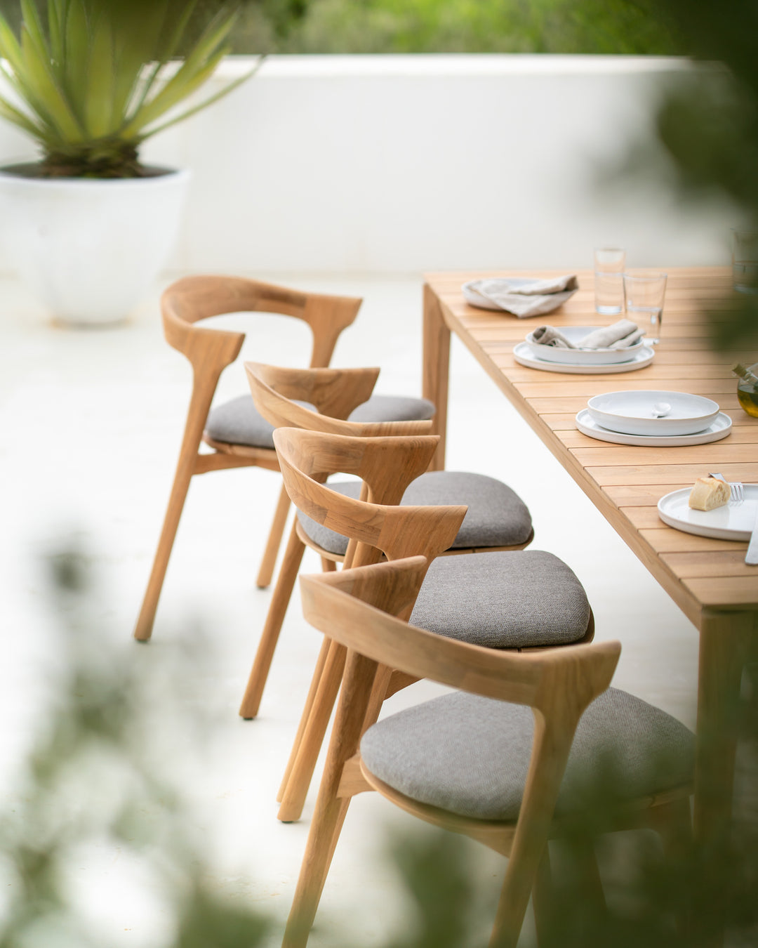 Pernă Bok outdoor Ethnicraft — scaun dining - 21097