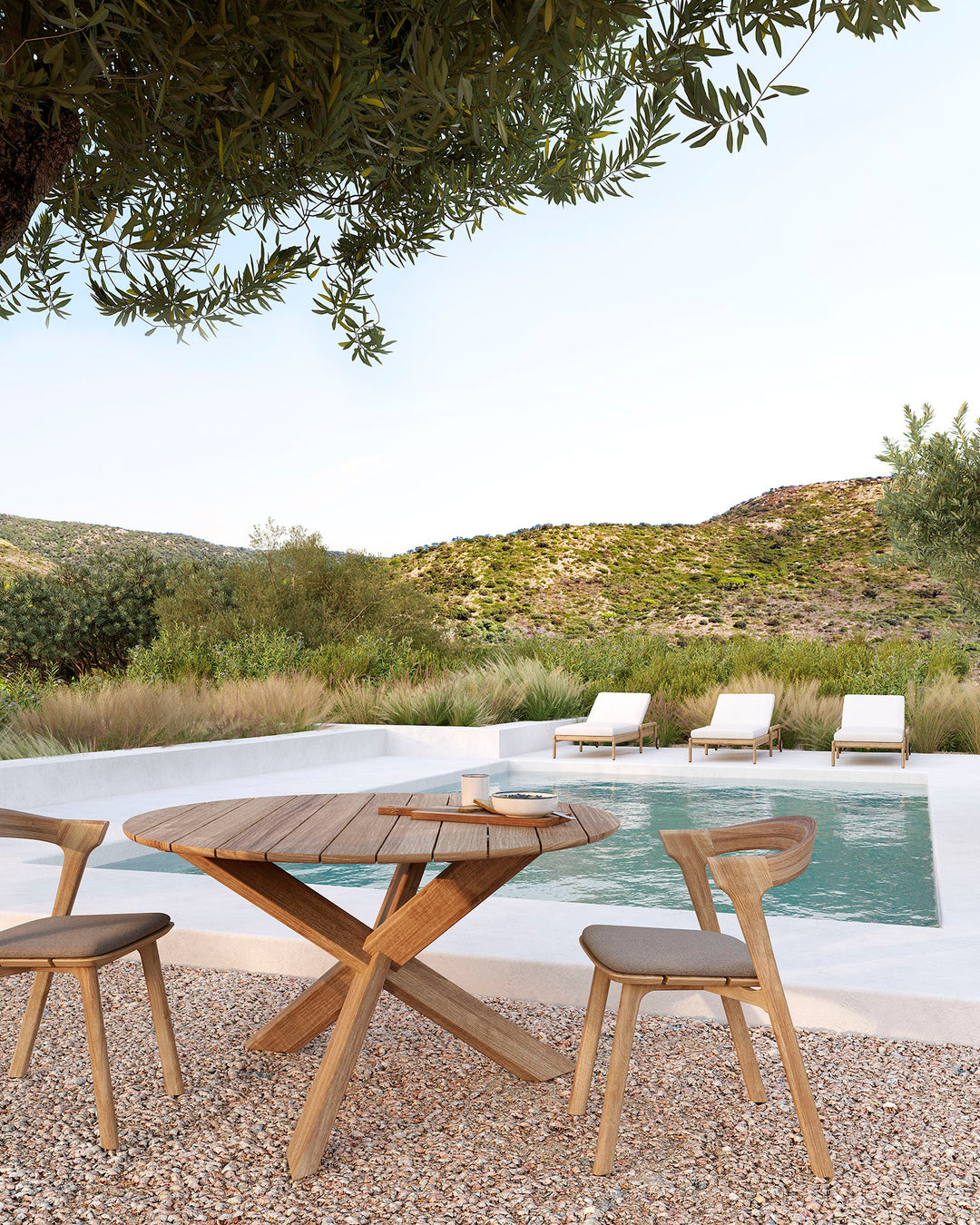 Pernă Bok outdoor Ethnicraft — scaun dining - 21097