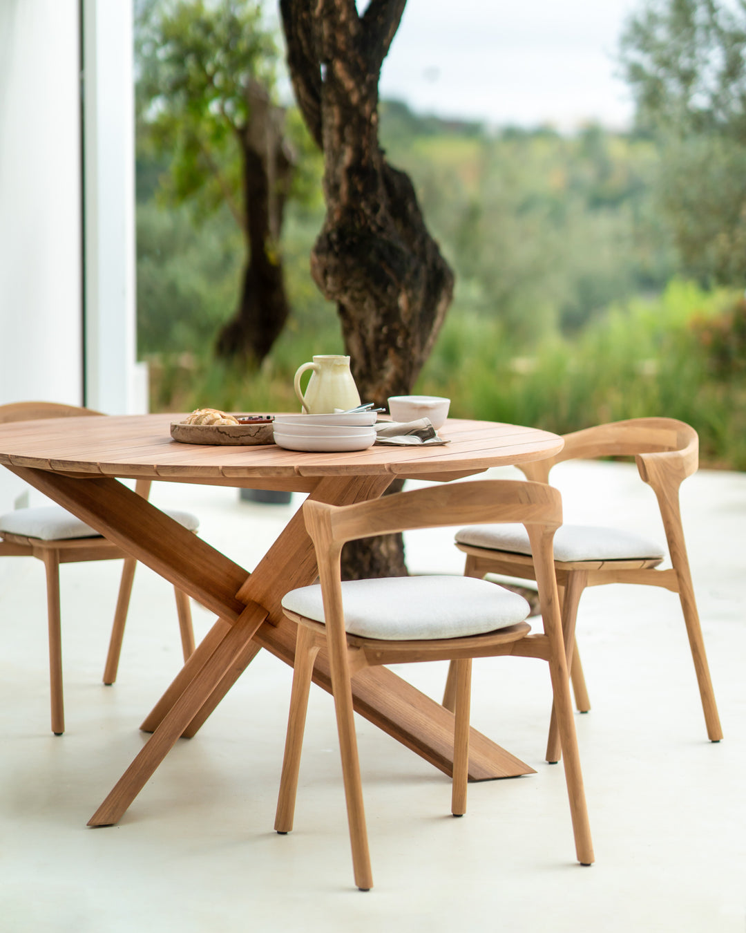 Pernă Bok outdoor Ethnicraft — scaun dining - 21096