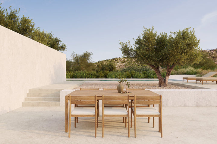 Fotoliu dining Ethnicraft Jack exterior