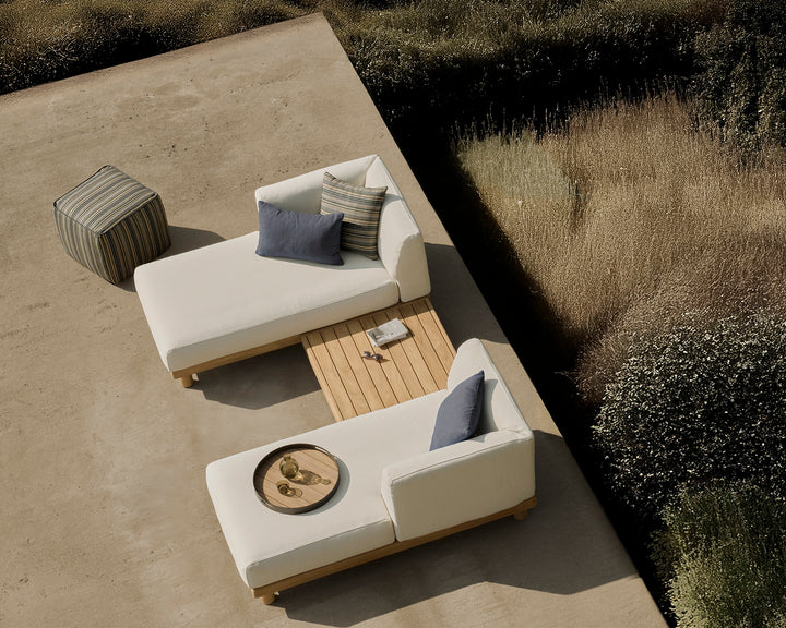 Canapea de exterior Ethnicraft Monocle tec 2 locuri