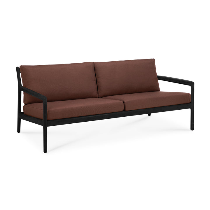Canapea de exterior Ethnicraft Jack tec negru 180 cm