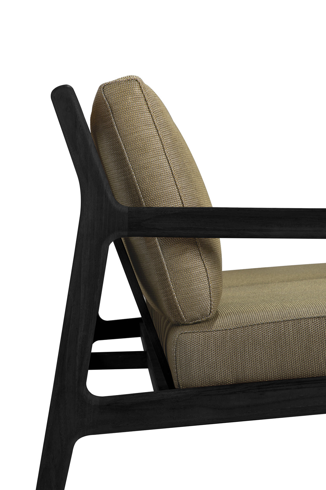 Canapea de exterior Ethnicraft Jack tec negru 180 cm