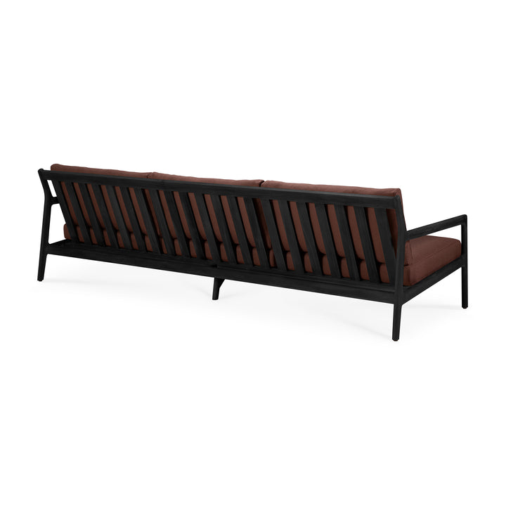 Canapea de exterior Ethnicraft Jack tec negru 265 cm