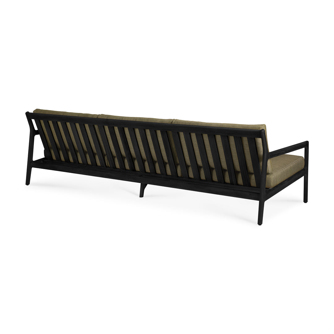 Canapea de exterior Ethnicraft Jack tec negru 265 cm
