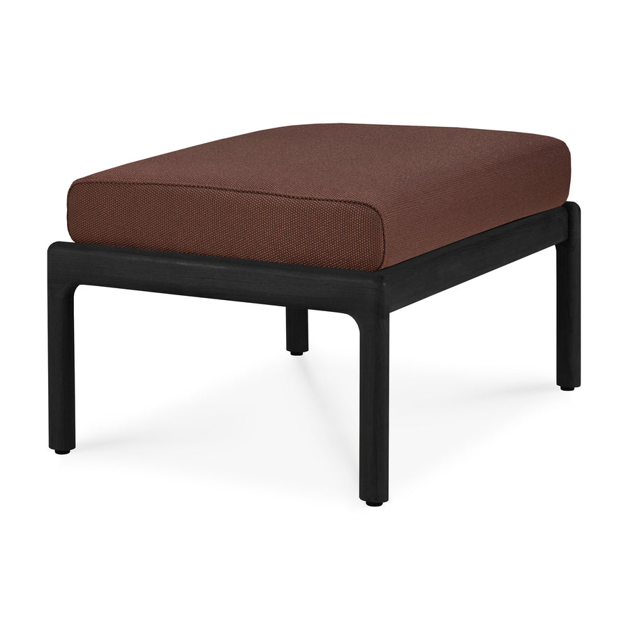 Taburet Jack outdoor — tec negru, 71×54×41 cm