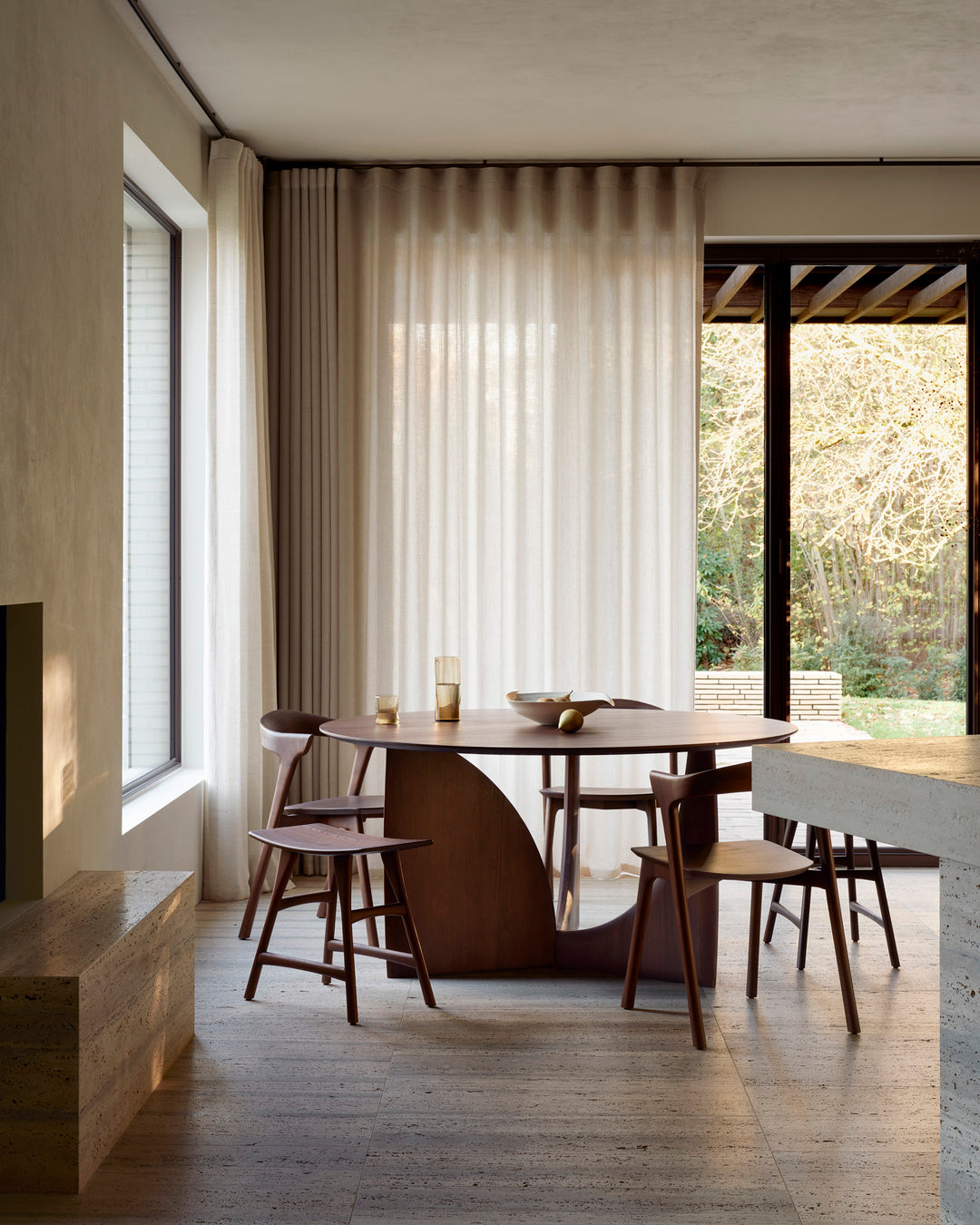 Masa dining Ethnicraft Geometric