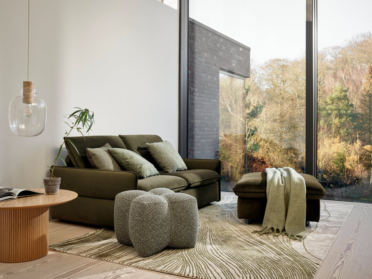 Taburet cu depozitare BoConcept Southampton, gri deschis — detaliu