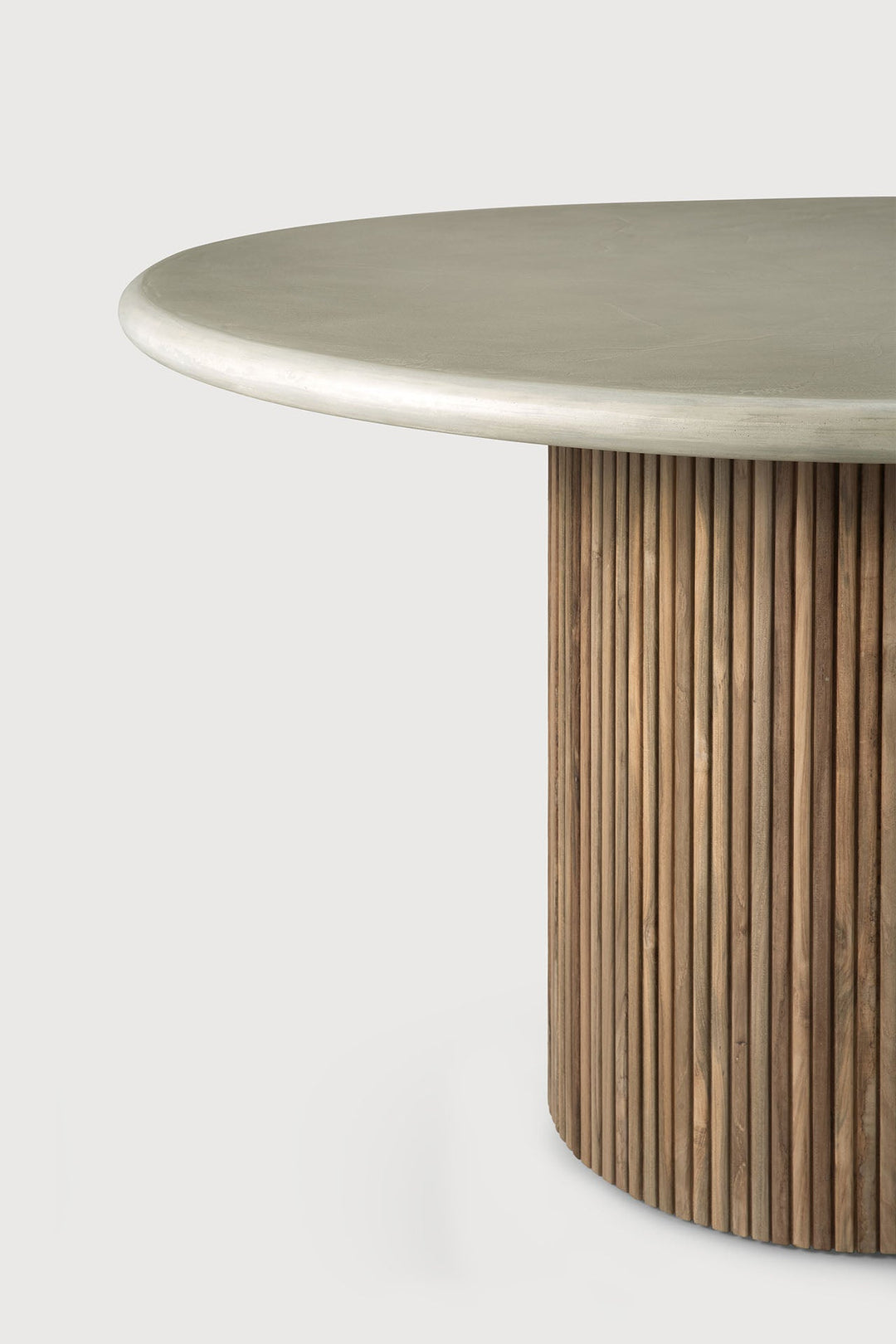 Masa dining de exterior Ethnicraft Roller Max