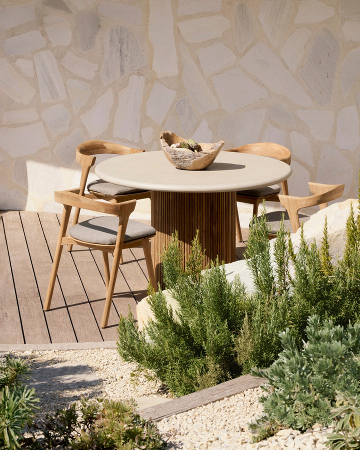Masa dining de exterior Ethnicraft Roller Max