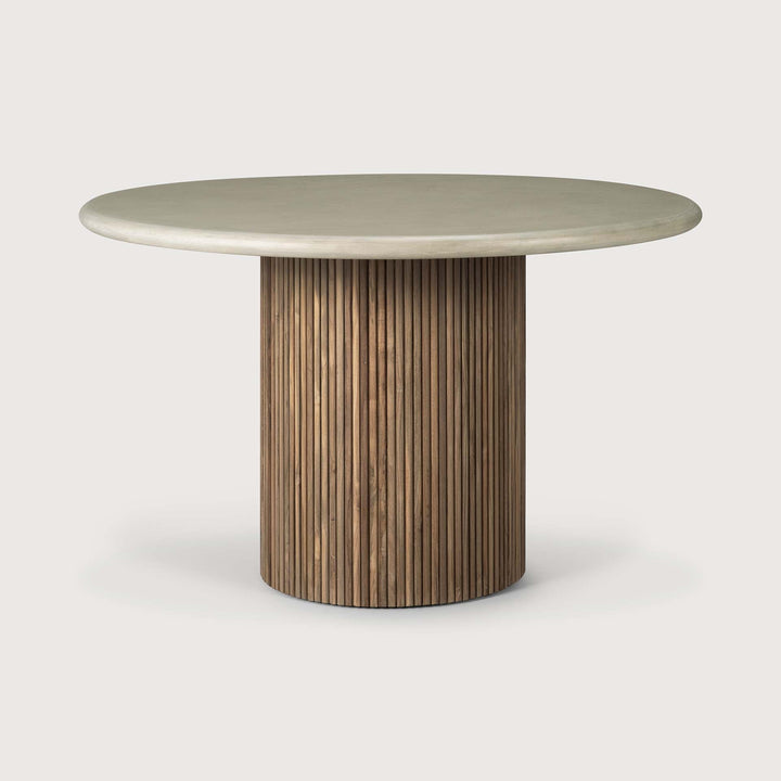 Masa dining de exterior Ethnicraft Roller Max