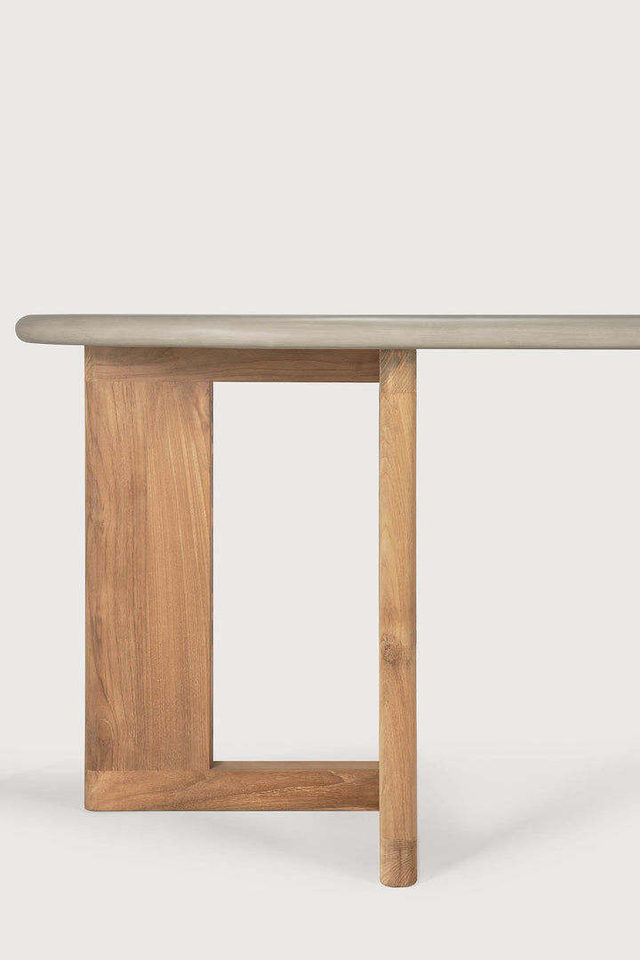 Masa dining de exterior Ethnicraft Trestle