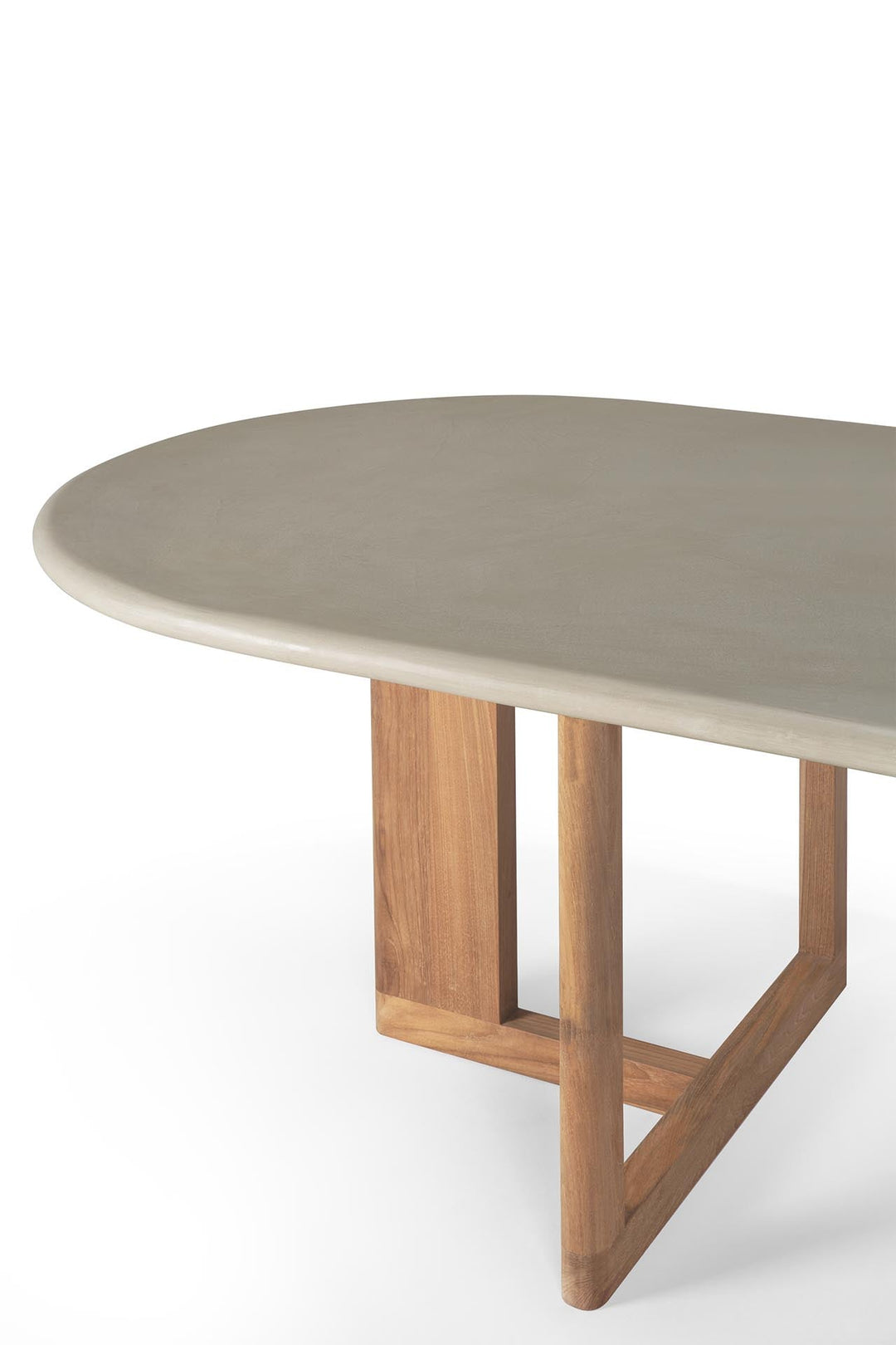 Masa dining de exterior Ethnicraft Trestle