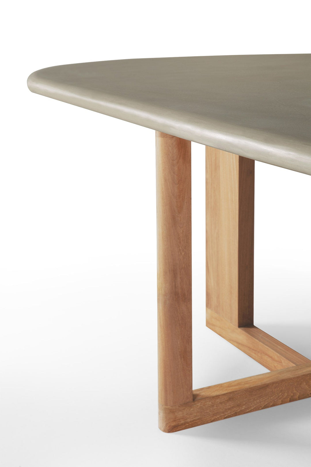 Masa dining de exterior Ethnicraft Trestle