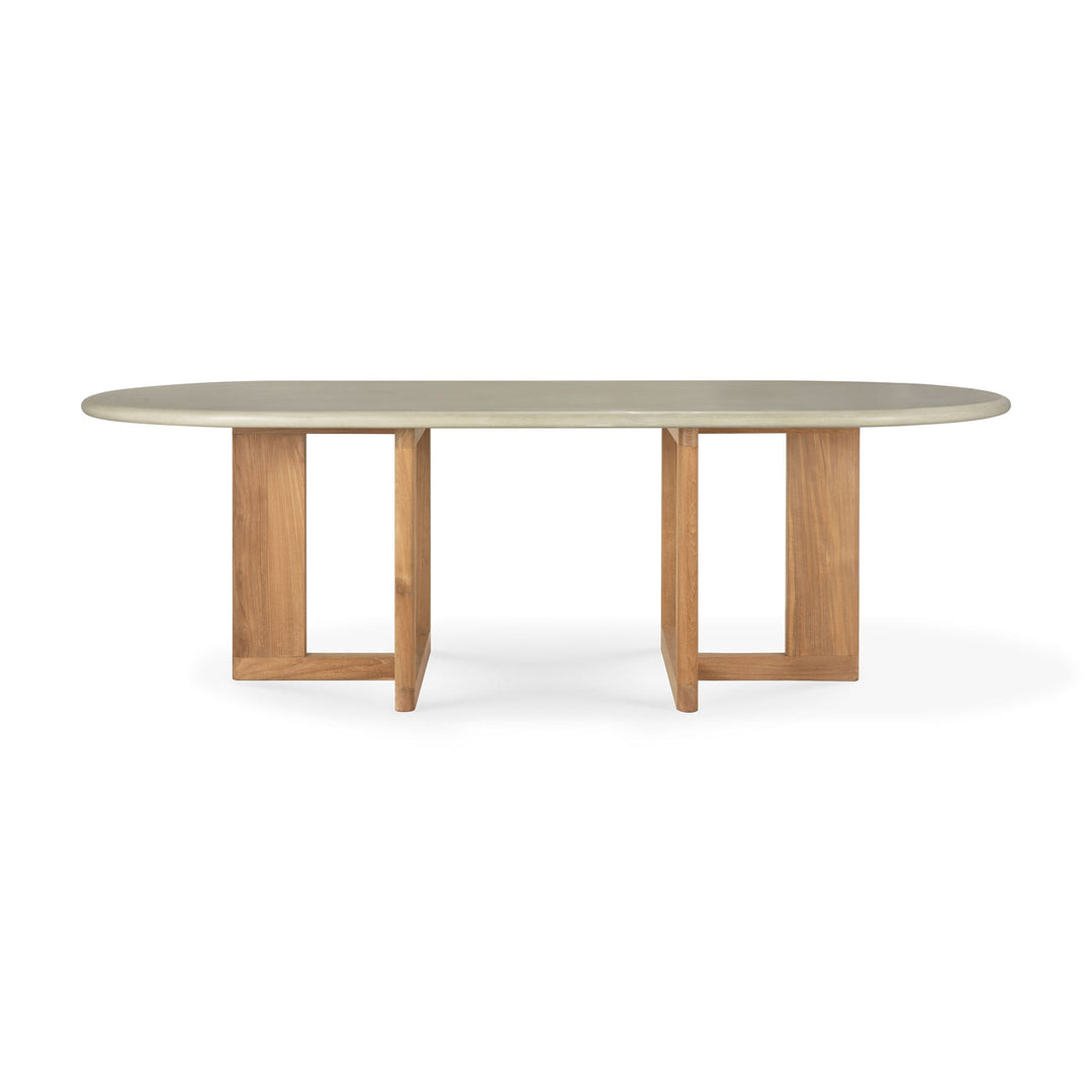 Masa dining de exterior Ethnicraft Trestle