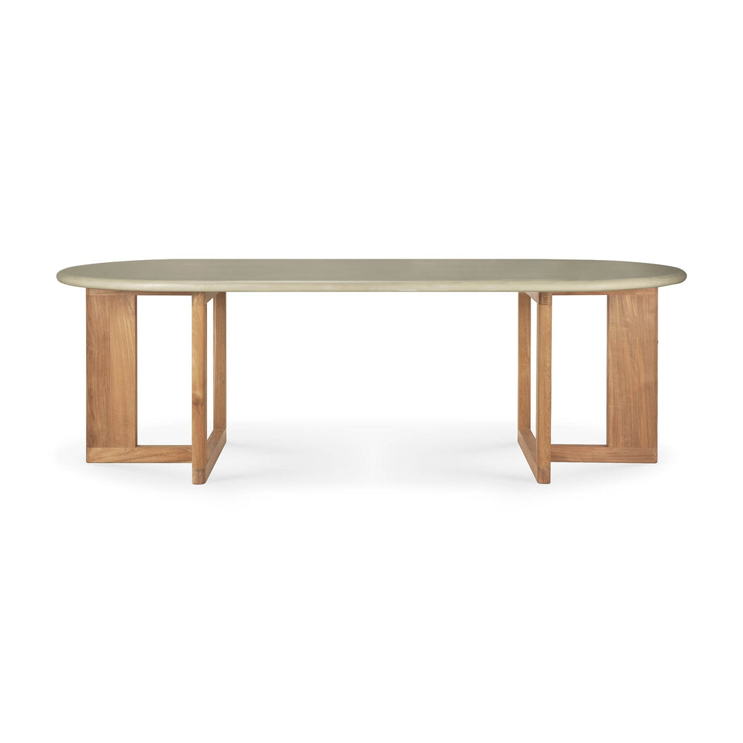 Masa dining de exterior Ethnicraft Trestle