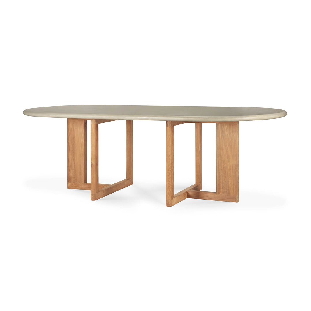 Masa dining de exterior Ethnicraft Trestle