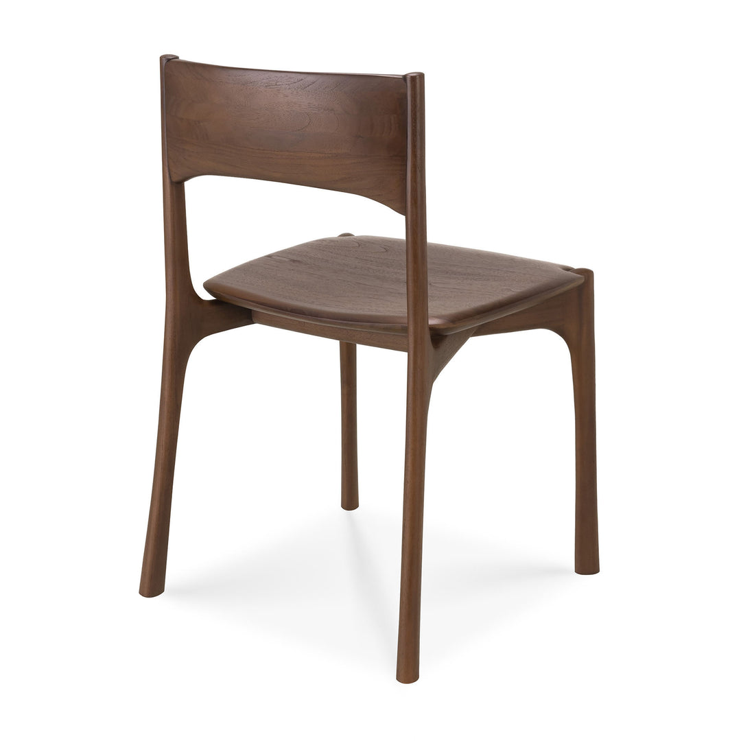Scaun dining PI Ethnicraft — Tec maro