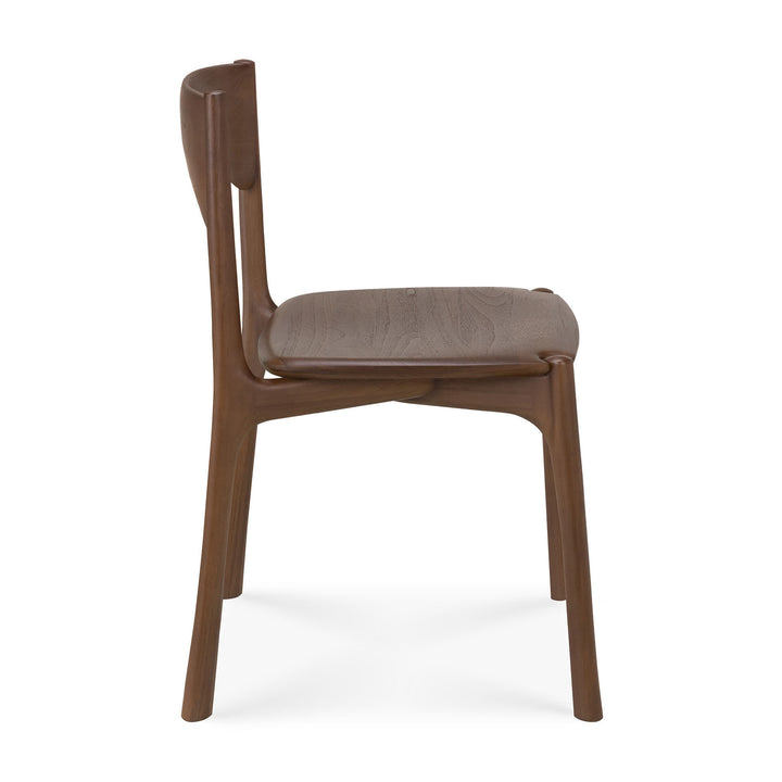 Scaun dining PI Ethnicraft — Tec maro