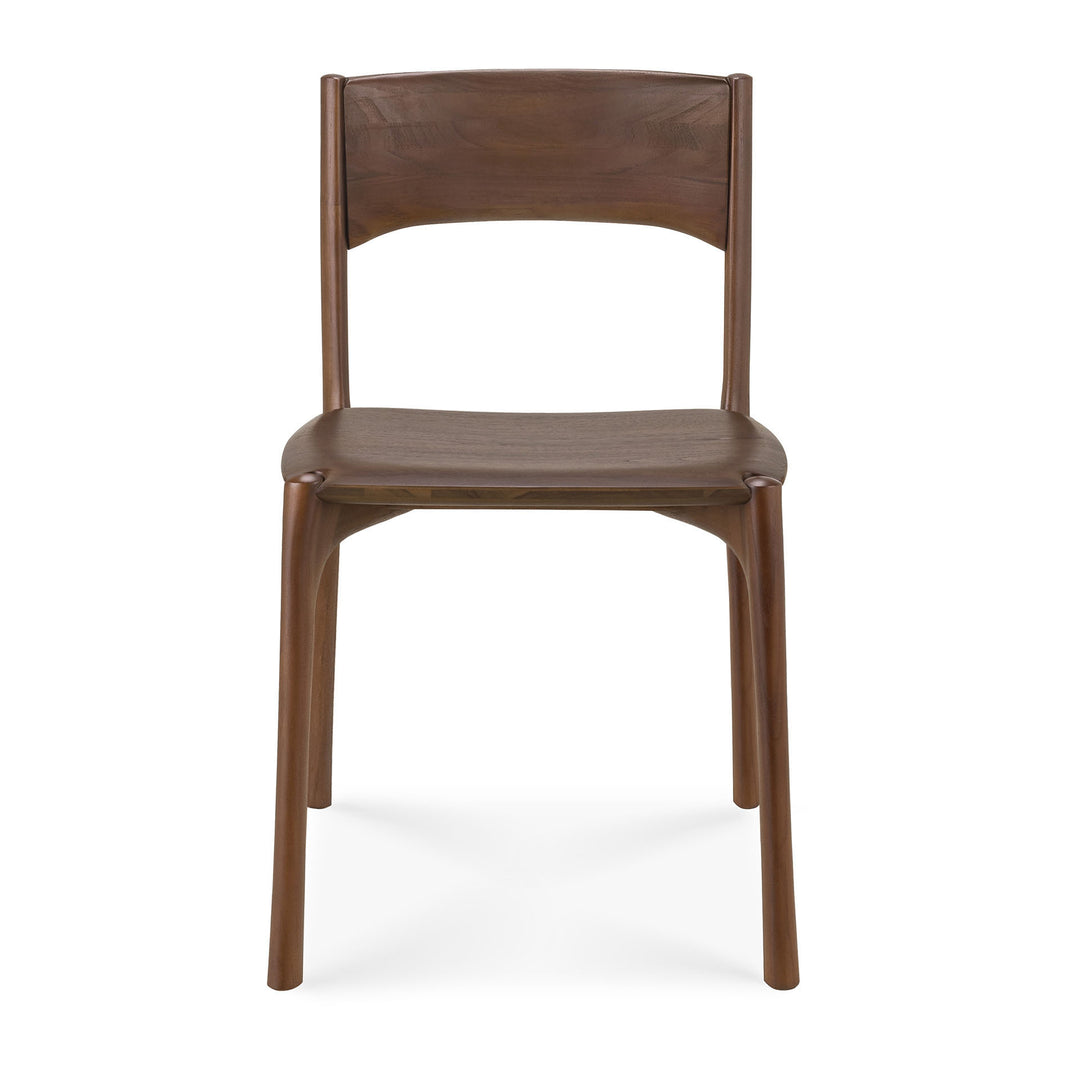 Scaun dining PI Ethnicraft — Tec maro