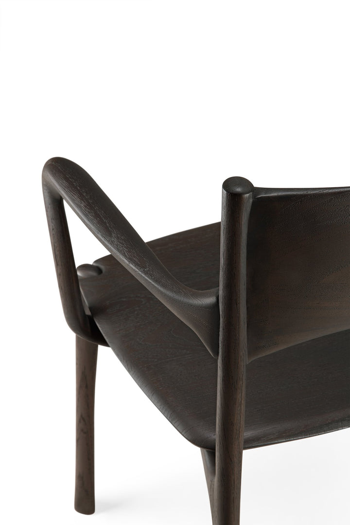 Scaun dining PI Ethnicraft cu cotiere — Tec