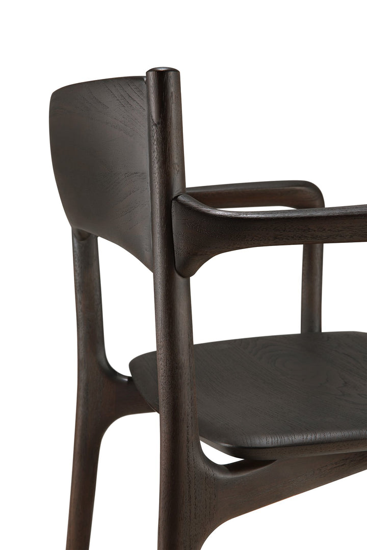 Scaun dining PI Ethnicraft cu cotiere — Tec