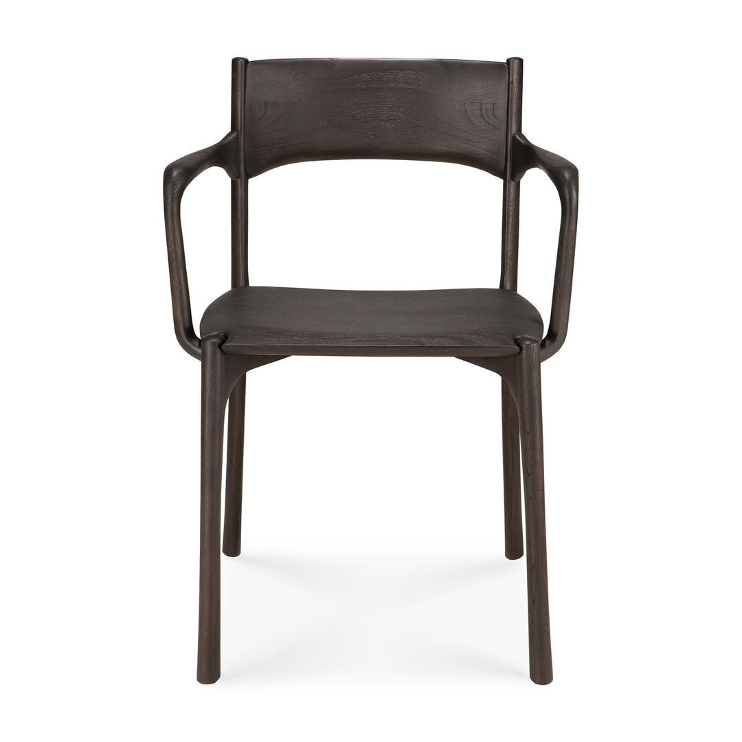 Scaun dining PI Ethnicraft cu cotiere — Tec