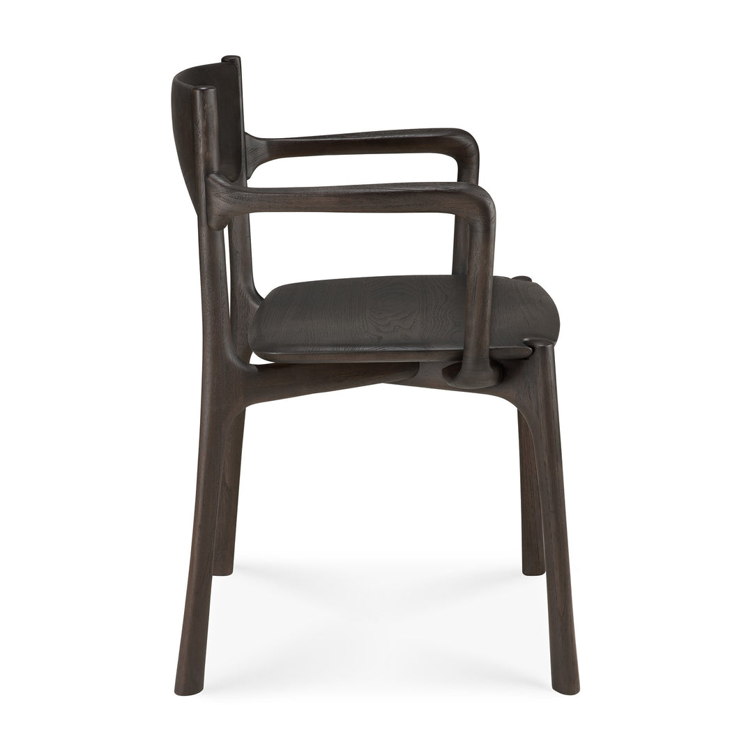 Scaun dining PI Ethnicraft cu cotiere — Tec