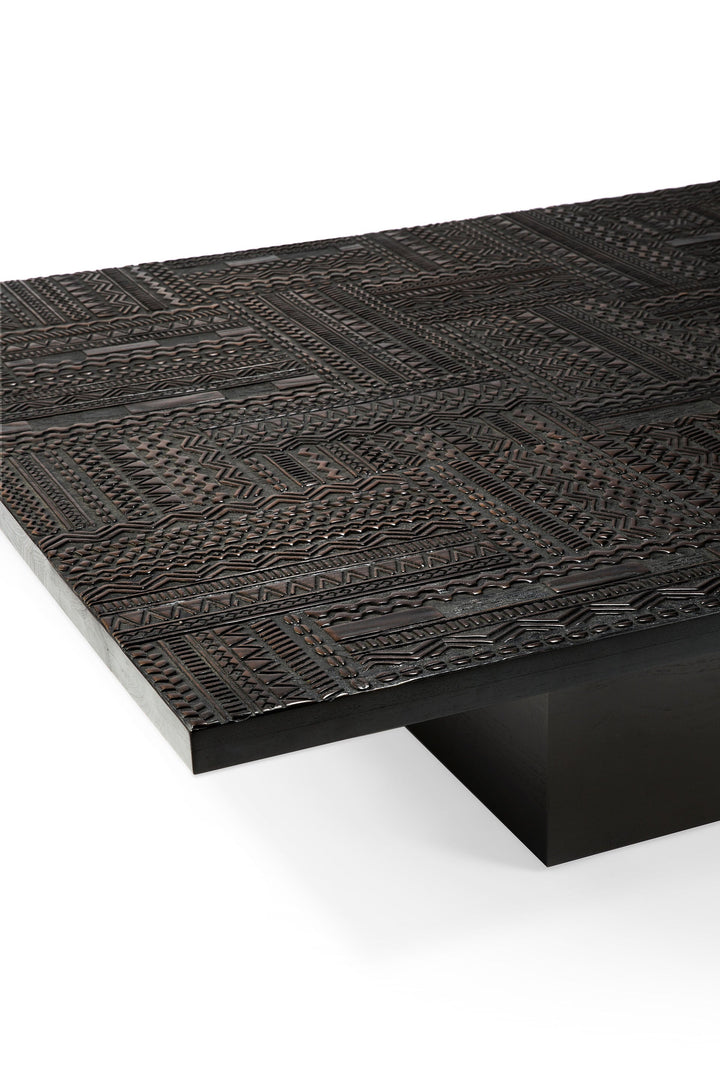 Masă de cafea Ethnicraft Tabwa 170x120 cm furnir de tec