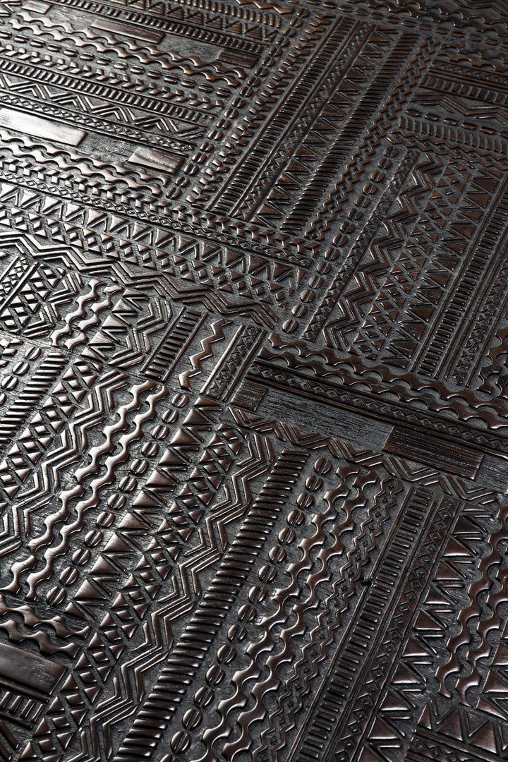 Masă de cafea Ethnicraft Tabwa 170x120 cm furnir de tec