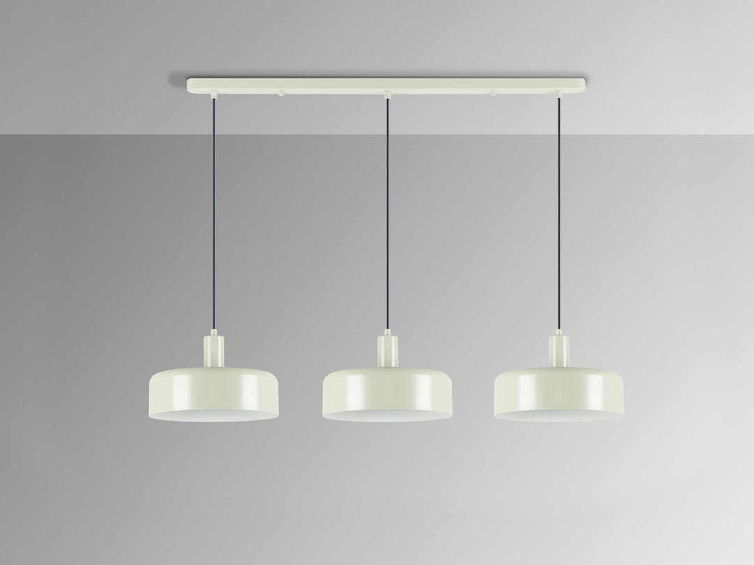 Lustra Schuller Alessia 3 lumini bar gri perlat 106 cm