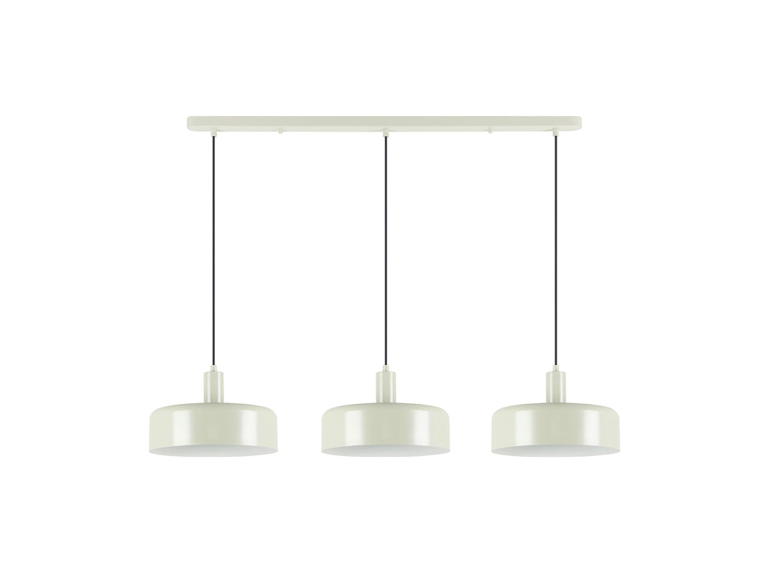 Lustra Schuller Alessia 3 lumini bar gri perlat 106 cm