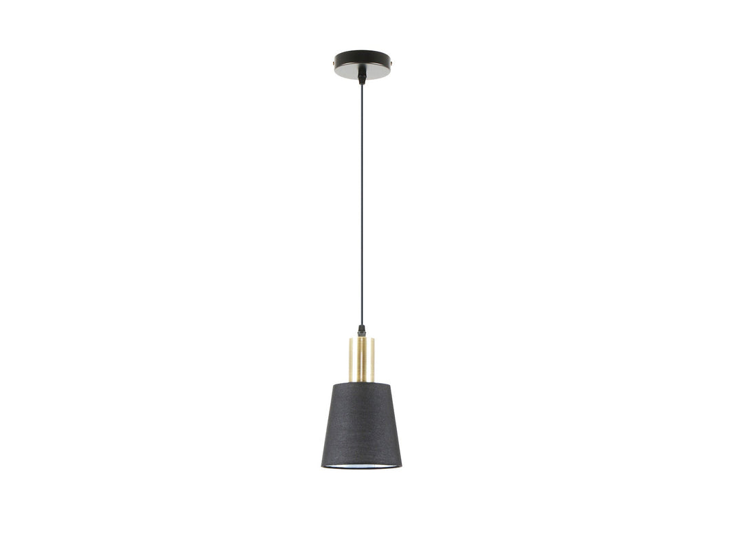 Lustra Schuller Gisela 1 lumina negru-alama