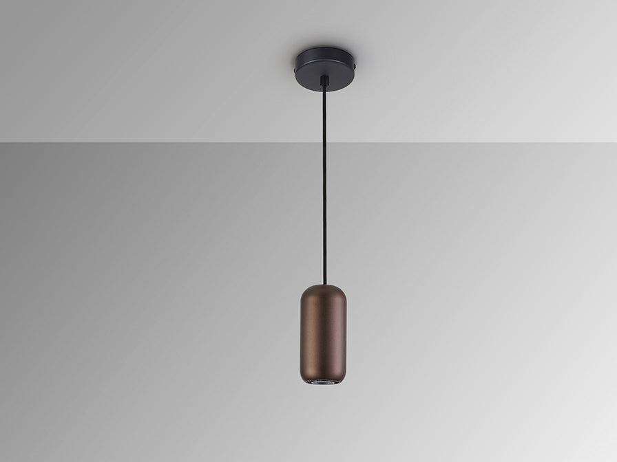 Pendul Schuller Nimes 1 lumina negru-maro