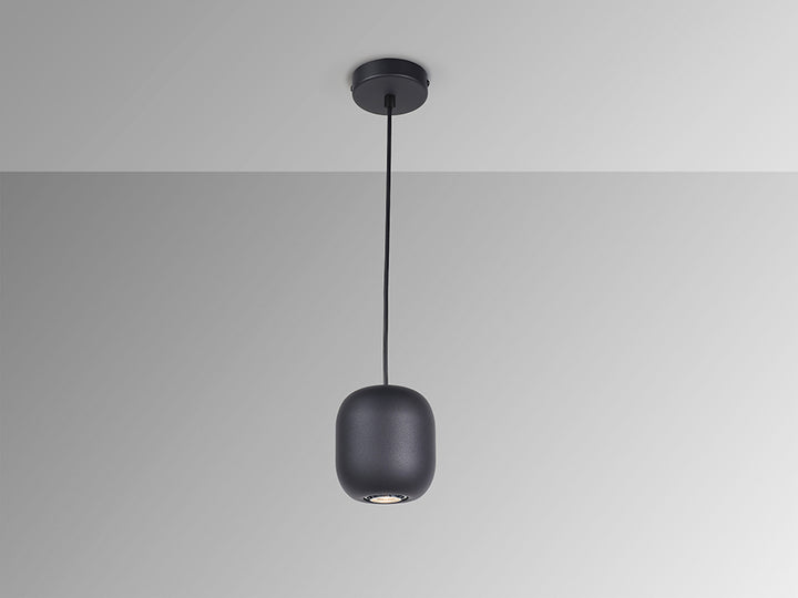 Pendul Schuller Nimes 1 lumina negru mat