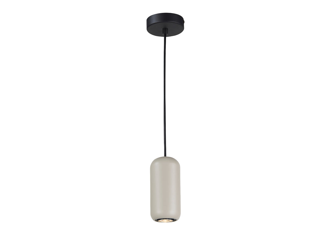 Pendul Schuller Nimes 1 lumina negru-gri